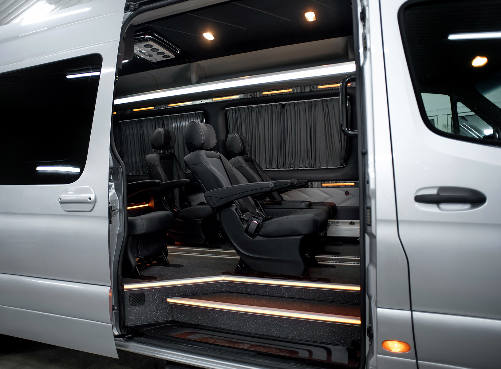 mini bus interior